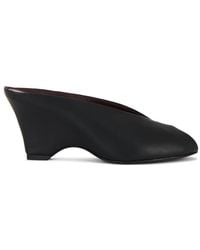 KHAITE - Cloak Peep Toe Mules - Lyst