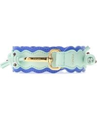 Fendi - Two-tone Leather Mini You Shoulder Strap - Lyst