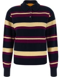 Guest In Residence - Collegiate Stripe Polo Multicolor - Lyst