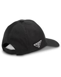 Prada - Re Nylon Baseball Cap - Lyst