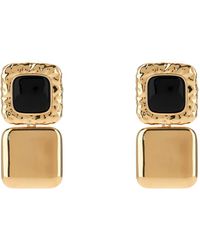 Self-Portrait - 'Mottled Tiered' Earrings - Lyst