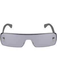 Alaïa - Azzedine Shield Frame Sunglasses - Lyst