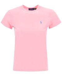 Polo Ralph Lauren - Leichtes Baumwoll -T -Shirt - Lyst