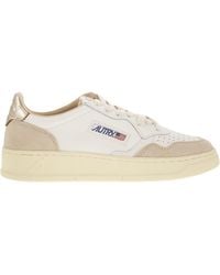 Autry - Medaillengewinner niedriger Leder -Turnschuhe - Lyst