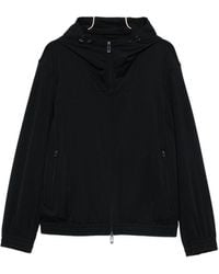 Emporio Armani - Nylon Hooded Jacket - Lyst