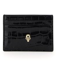 Alexander McQueen - Tarjetero Calavera - Lyst