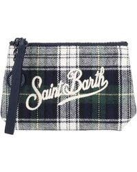 MC2 Saint Barth - Aline Mini Wool Tartan 6110 Emb - Lyst