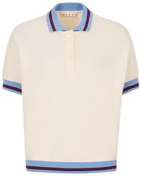 Marni - Polo With Logo - Lyst