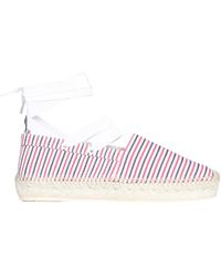 Thom Browne - Seersucker Cotton Espadrilles - Lyst