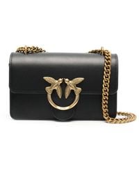 Pinko - Leren Schoudertas - Lyst