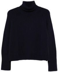 Base London - Wool Turtle Neck Sweater - Lyst