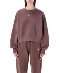 Nike - Phoenix Fleece Oversized Sweatshirt - Lyst