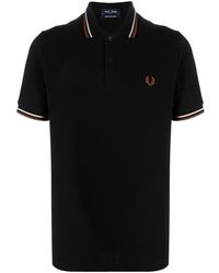 Fred Perry - Poloshirt Met Geborduurd Logo - Lyst