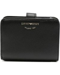 Emporio Armani - Leather Bifold Wallet - Lyst