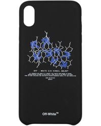 Off-White c/o Virgil Abloh - Porta Iphone Iphone Xs Max Uomo Pvc Nero - Lyst