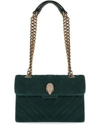 Kurt Geiger - Kensington Large Green Shoulder Bag - Lyst