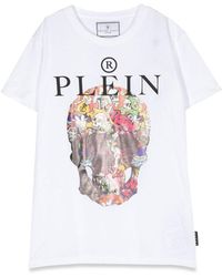 Philipp Plein - Skull Maxi T Shirt - Lyst