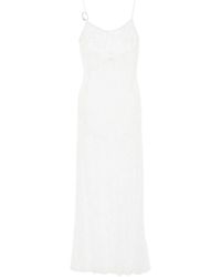 Oséree - Bridal Lace O Gem Slip Dress - Lyst