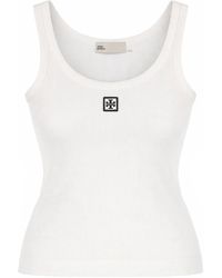 Tory Burch - Tops With Logo - Lyst