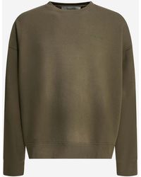 Golden Goose - Cotton Sweatshirt With Logo - Lyst