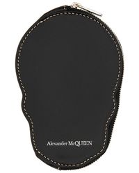 McQueen - Skull Card Holder - Lyst