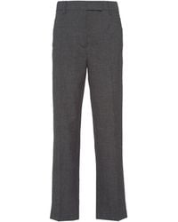 Prada - Wool Pants - Lyst