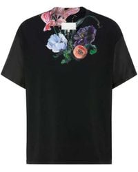 Maison Margiela - Cotton T-Shirts Tops - Lyst