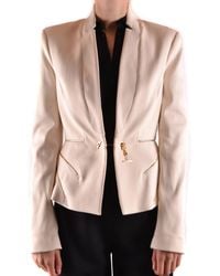 Elisabetta Franchi - Jas Wit - Lyst