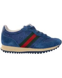 Gucci - Sneaker Leather, R.S. Suede Sw - Lyst
