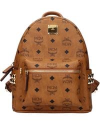 MCM - Zaini E Marsupi Uomo Pelle Marrone/Cognac - Lyst