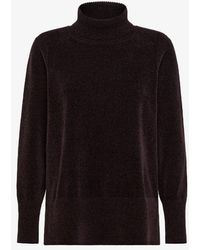 Rrd - Velvet Vent Turtleneck Wom Breid - Lyst