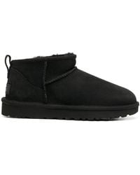 UGG - Classic Ultra Mini Sheepskin Ankle Boots - Lyst