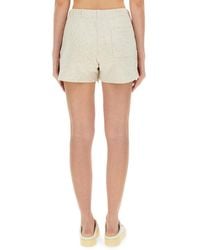 Autry - Cotton Solid Shorts - Lyst