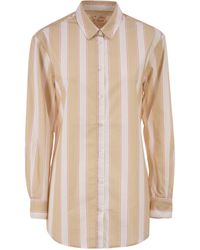 MC2 Saint Barth - Brigitte Striped Patterned Shirt - Lyst