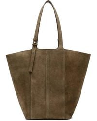 Golden Goose - Shopping 24,7 Ns Wildlederkörper mit Nappafransen und Perlen aus silbernen Metalldetails - Lyst