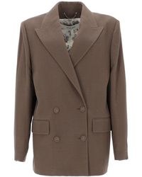 Golden Goose - Blazer Double-Breasted Wool Virgin Jacket - Lyst