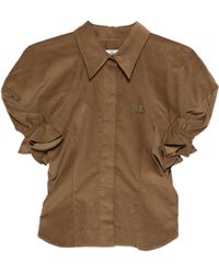 Vivienne Westwood - Top Met Ruchemouwen - Lyst