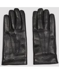Giorgio Armani - Lamb Leather Gloves - Lyst