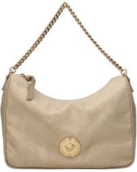 Versace - Hobo Handbag/Sand Fabric - Lyst