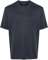 Herno - T -Shirts und Polos Blau - Lyst