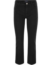 パンツ SPORTMAX ASIAGO - Cotton mini flare trousers Sportmax Asiago Cotton Mini Flare Trousers in Black for Men