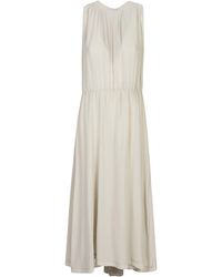 CRI.DA - Silk Midi -jurk - Lyst