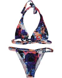Feel me fab - Miami Printed Bikini Set - Lyst