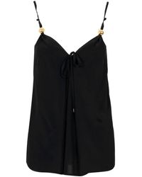 SIMONA CORSELLINI - Top Zwart - Lyst