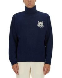 Maison Kitsuné - Maison Kitsuné Fox Head Jersey - Lyst