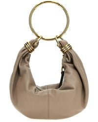 Chloé - Calfskin Mini Hobo Ring-Handle Bag - Lyst