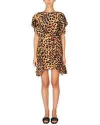 Stella McCartney - Spotted Print Mini Dress - Lyst