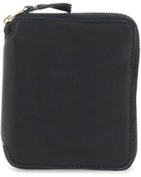 Comme des Garçons - Comme des Garcons Brieftasche gewaschener Leder Reißverschluss um Brieftasche - Lyst