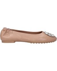 Tory Burch - Ballerine Donna Pelle Marrone/Sabbia Chiaro - Lyst