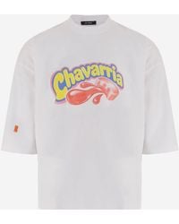 Willy Chavarria - Cotton T Shirt With Logo Print - Lyst